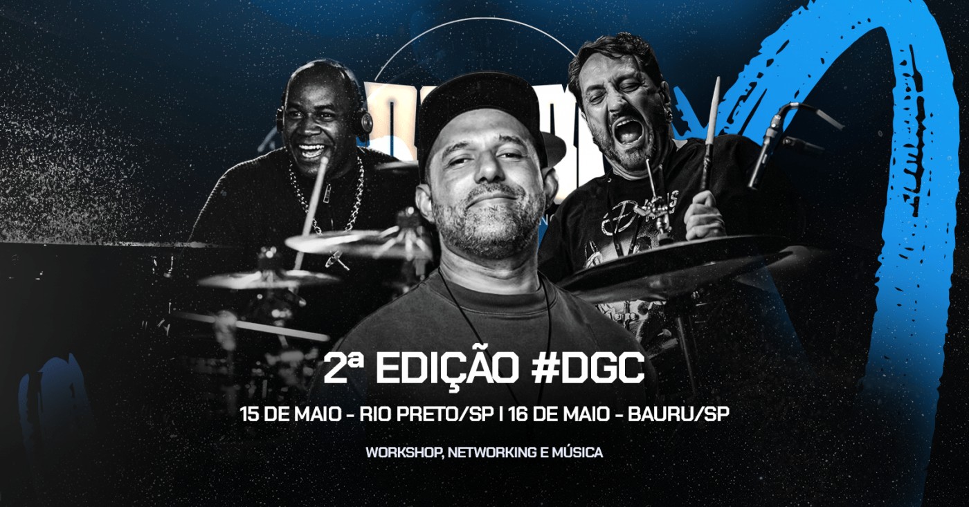 2º Drum Gospel Conference em Rio Preto - SP | Josivaldo Santos + Alexandre Aposan + Walter Lopes