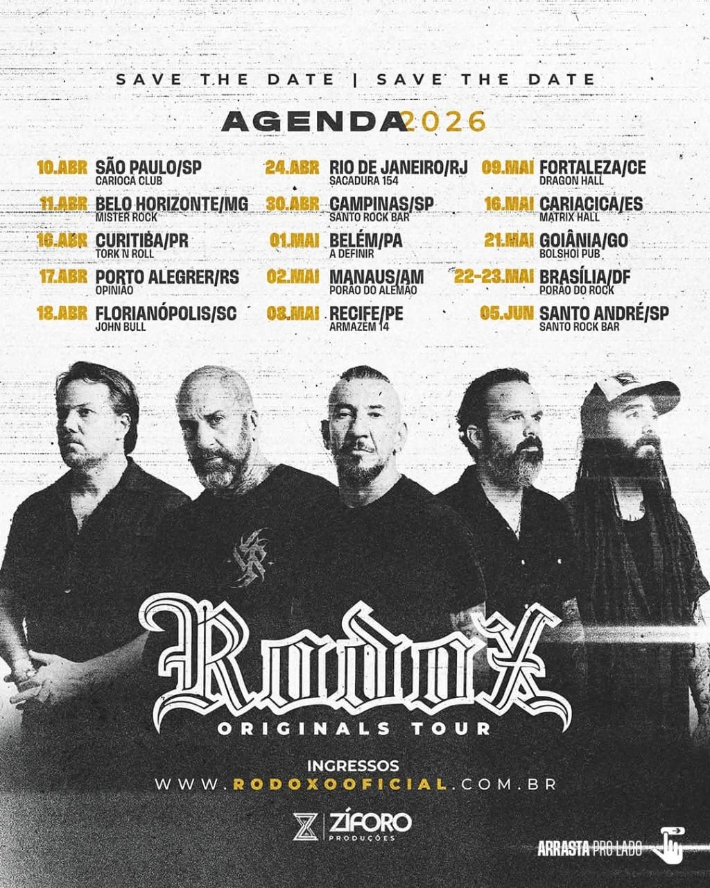 Rodox Originals Tour 2026