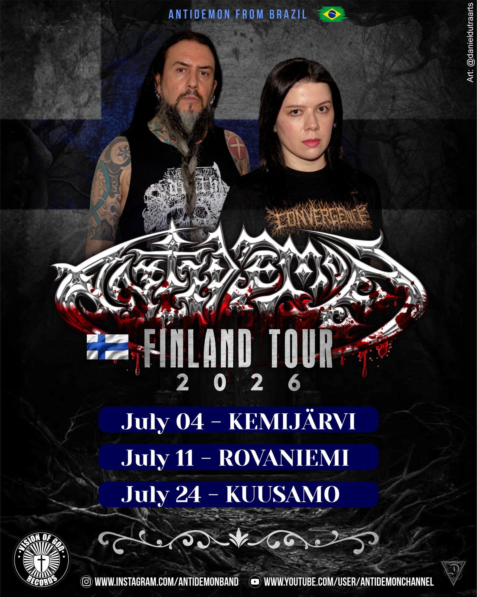 Antidemon FINLAND Tour 2026