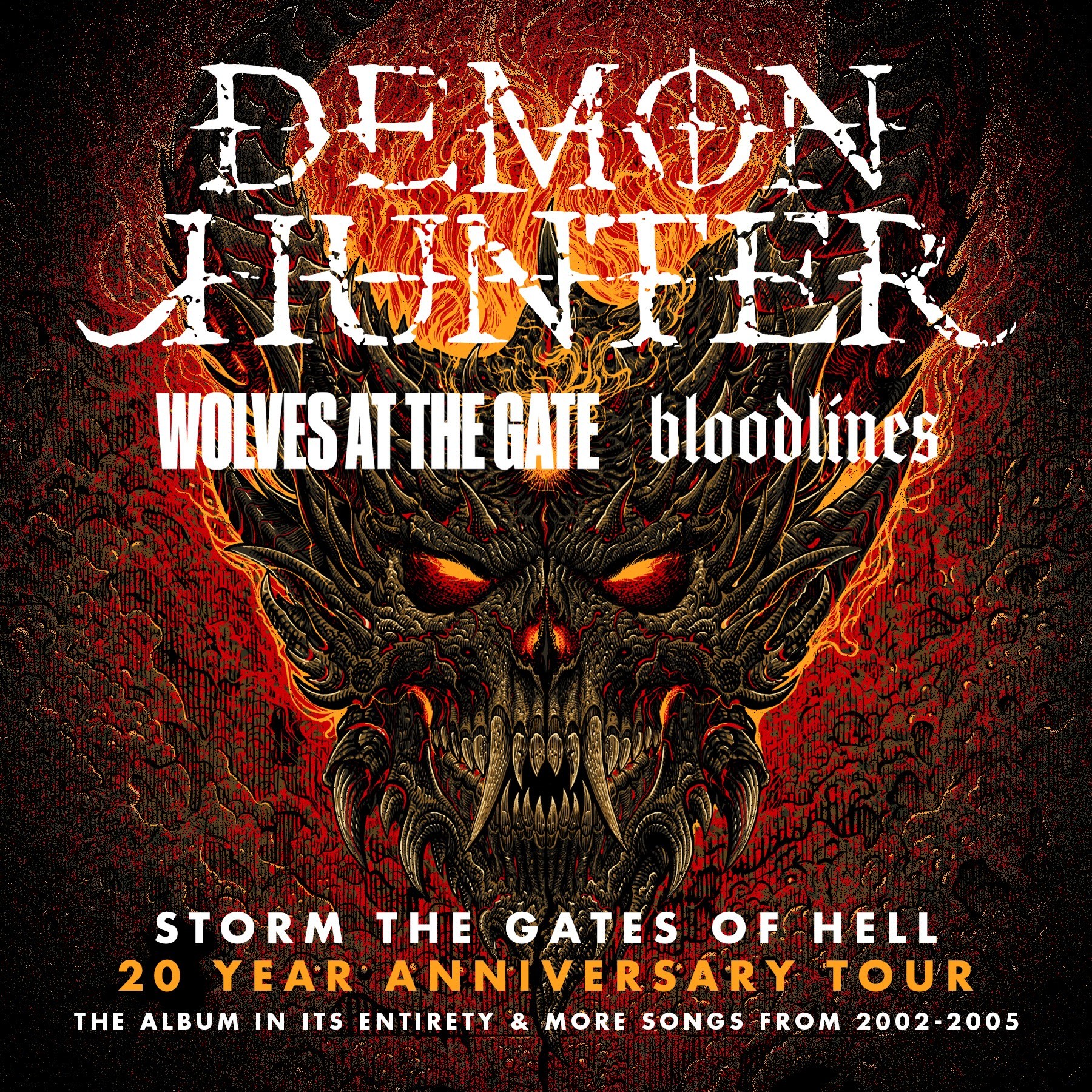 Demon Hunter - Storm The Gates of Hell 20 Year Anniversary Tour + Wolves at the Gate + Bloodlines